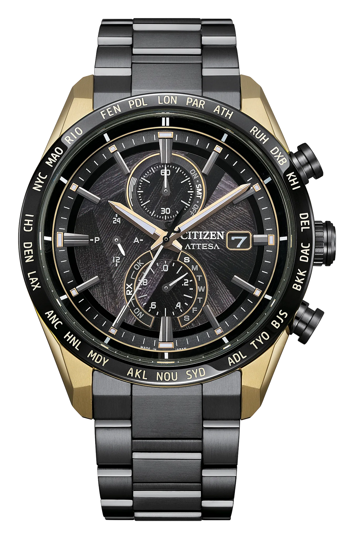 Citizen Attesa LIGHT in BLACK Limited Edition - AT8384-58E