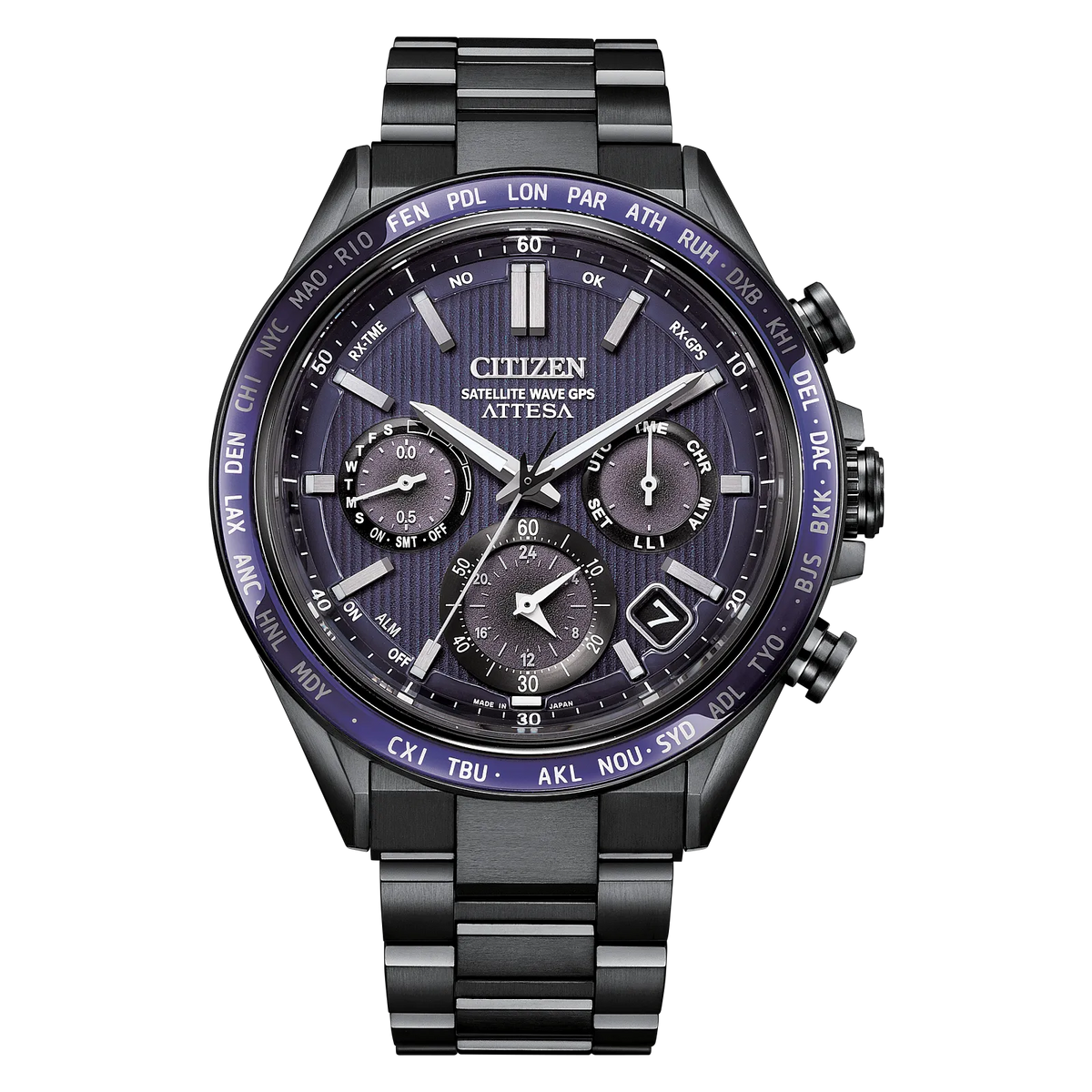 Citizen Attesa Satellite Wave GPS Chronograph