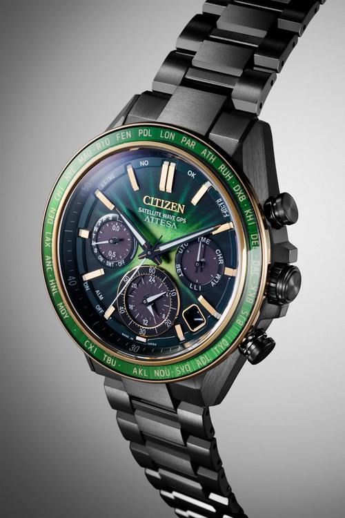 Citizen Attesa "Green Flash" Limited Edition - CC4084-83C.