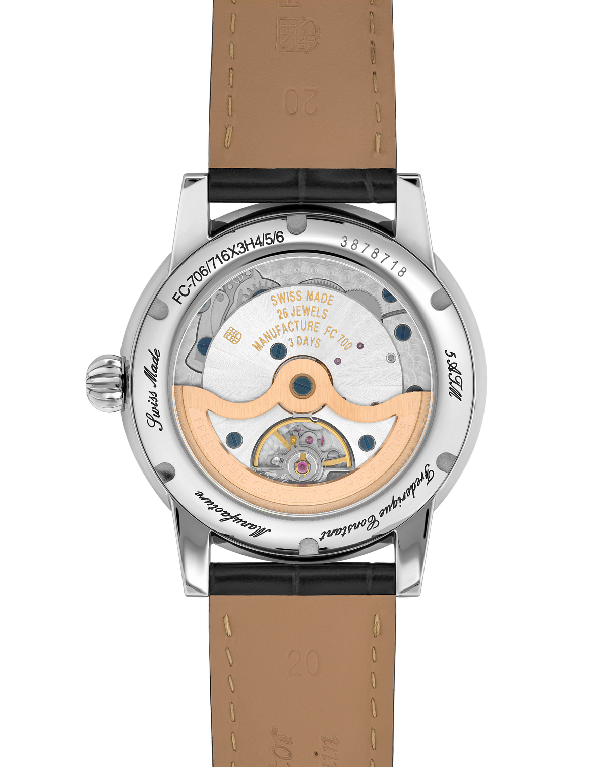 Frederique Constant Manufacture Classic Date - FC-706B3H6, view 3