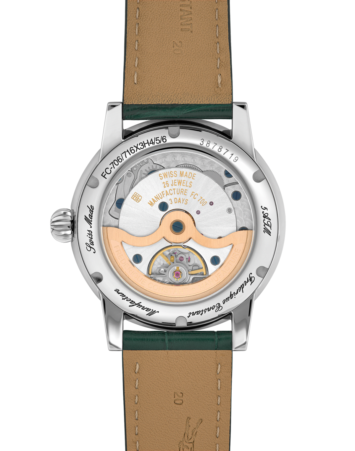 Frederique Constant Manufacture Classic Moonphase Date - FC-716GR3H6, view 3