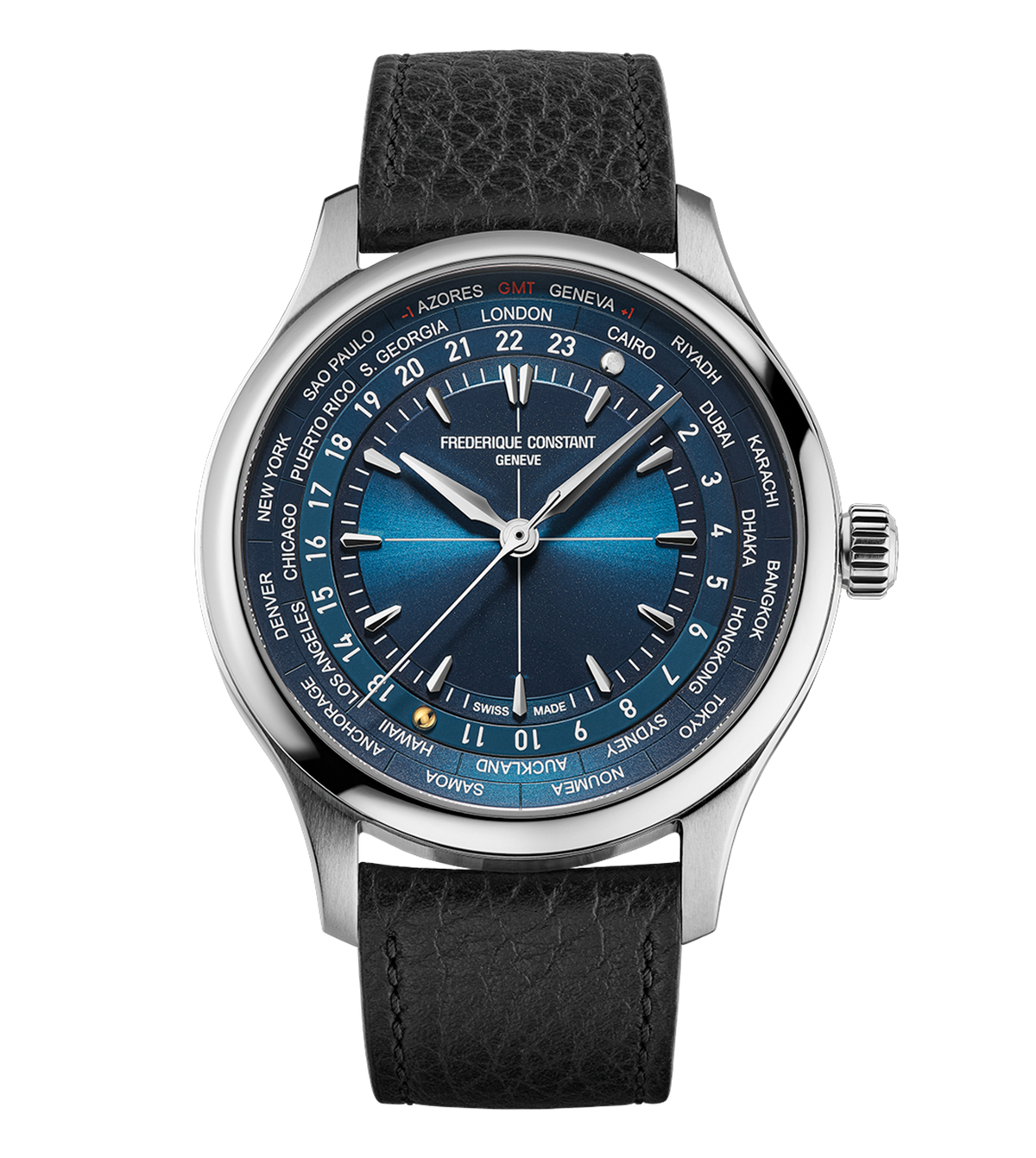 Frederique Constant Manufacture Classic Worldtimer - FC-718N4H6