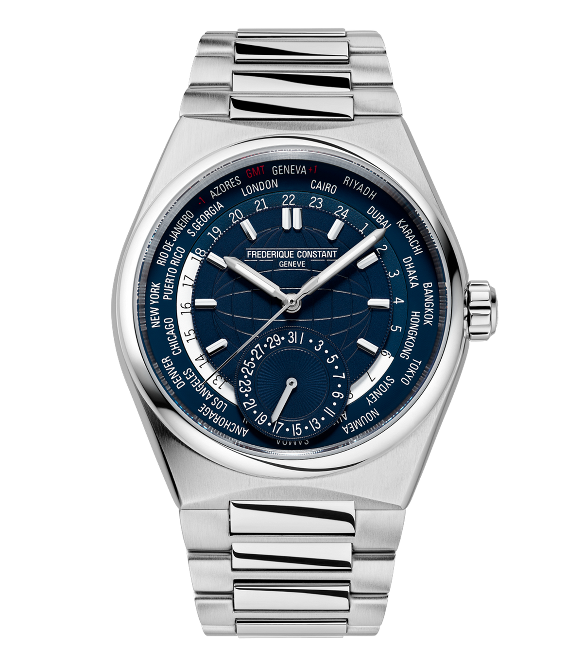 Frederique Constant Highlife Classic Worldtimer - FC-718N4NH6B