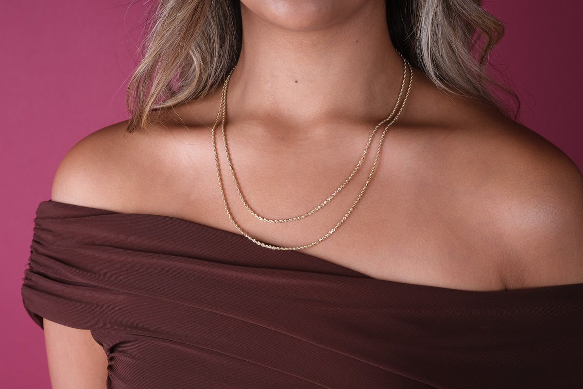 10K Gold Paperclip Chain
