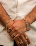 Pave Monaco Miami Cuban Bracelet