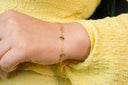 Baguette Heart Bracelet
