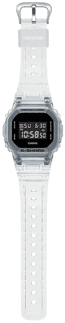 G-Shock Origin "Skeleton" Correa y bisel blancos transparentes