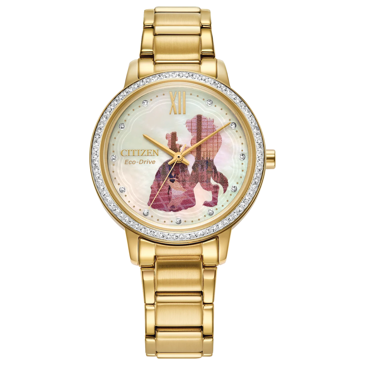 Women's Citizen Eco Drive Beauty and the Beast Box Set