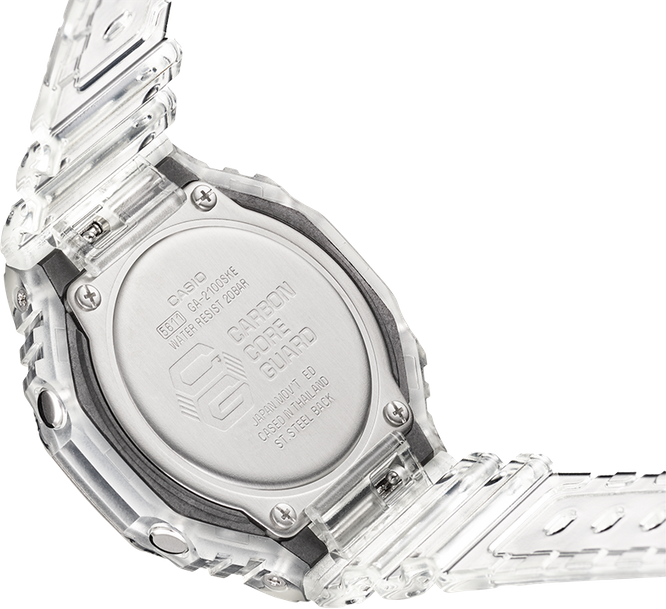 Estructura de protección de núcleo de carbono G-Shock Slim