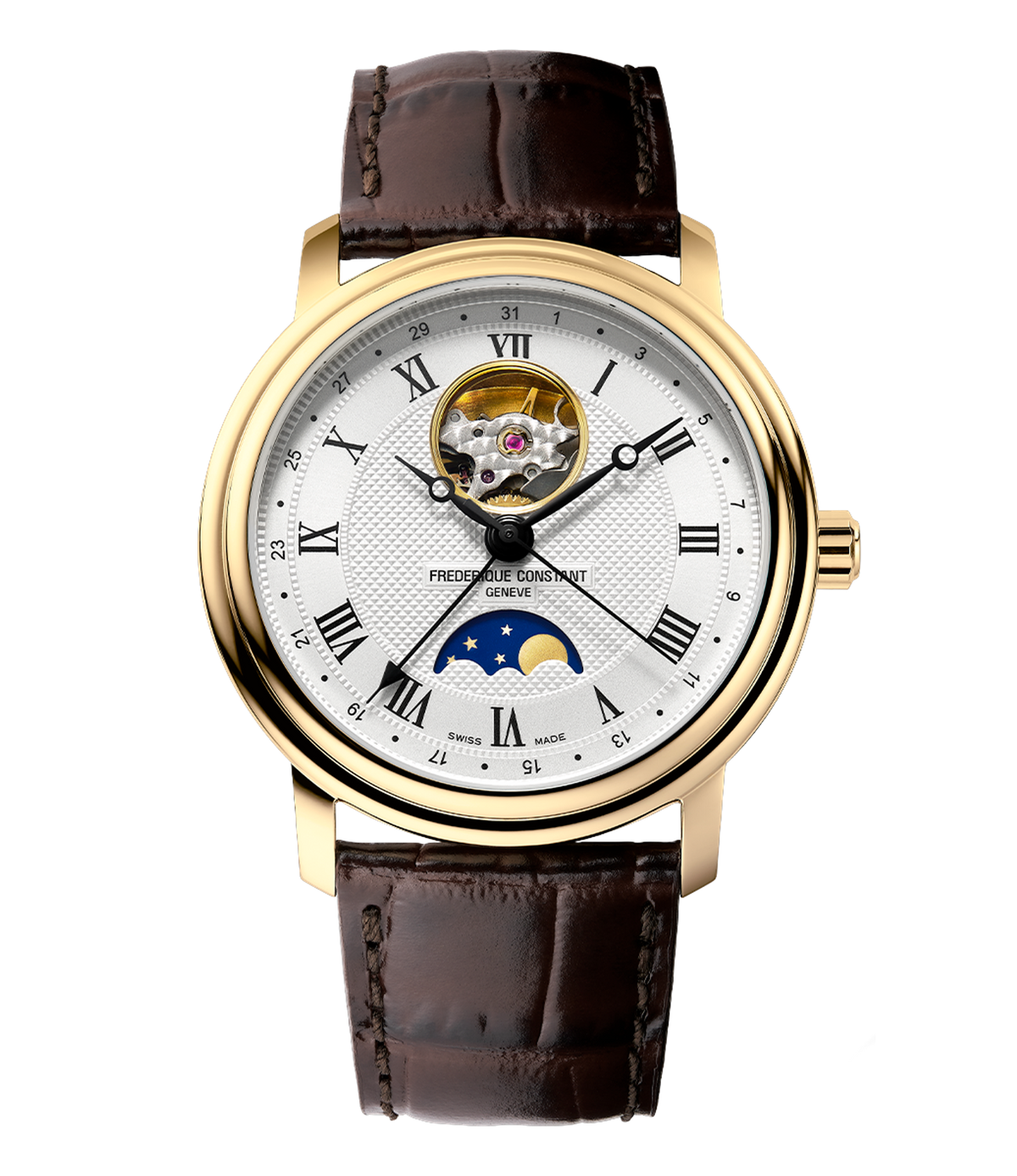 Frederique Constant Classics Heart Beat Moonphase Date - FC-335MC4P5
