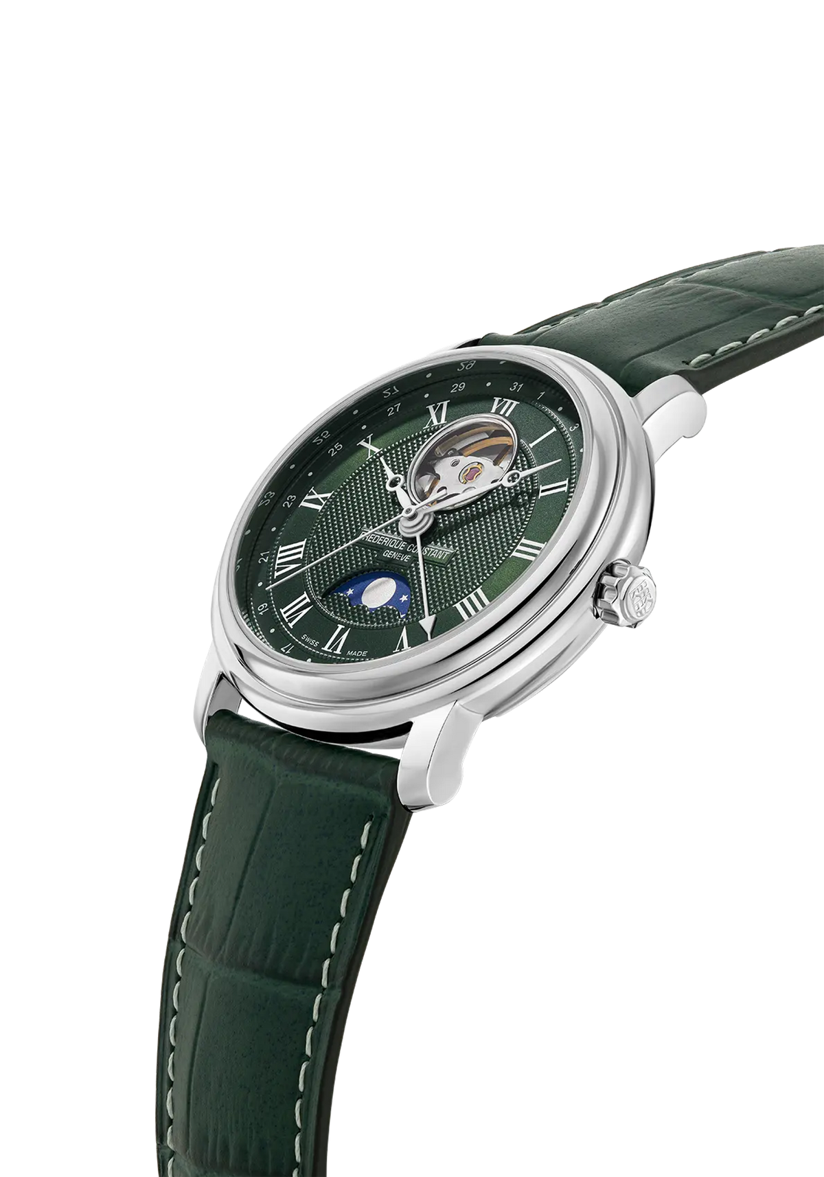Frederique Constant Classics Heart Beat Moonphase Date - FC-335MCGRW4P26, view 2