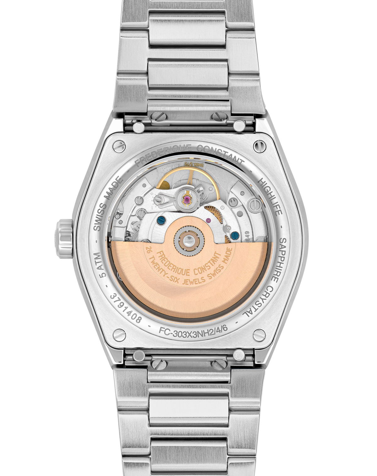 Frederique Constant Highlife Automatic COSC - FC-303BL3NH6B, view 3