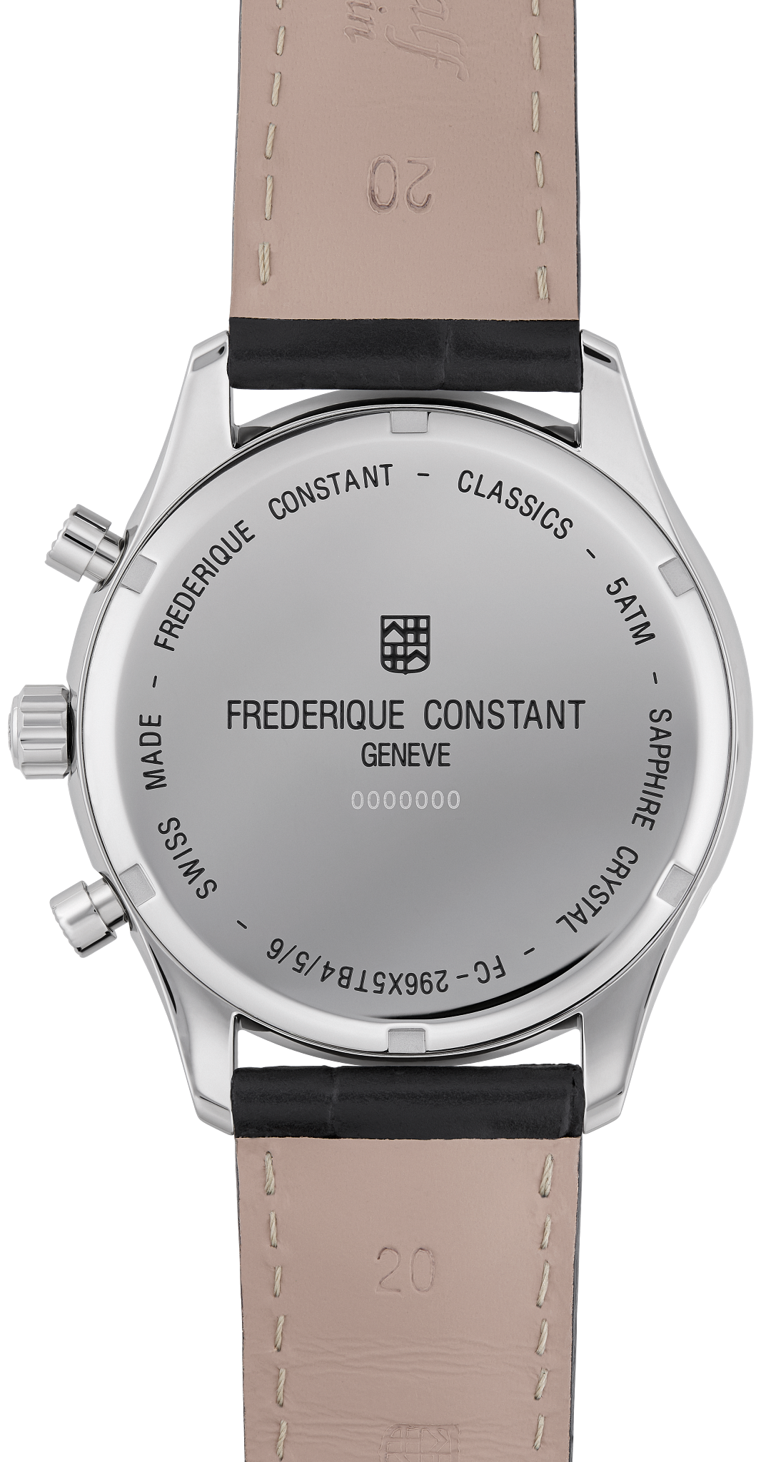 Frederique Constant Classics Quartz Chronograph Triple Calendar - FC-296SW5B6, view 3