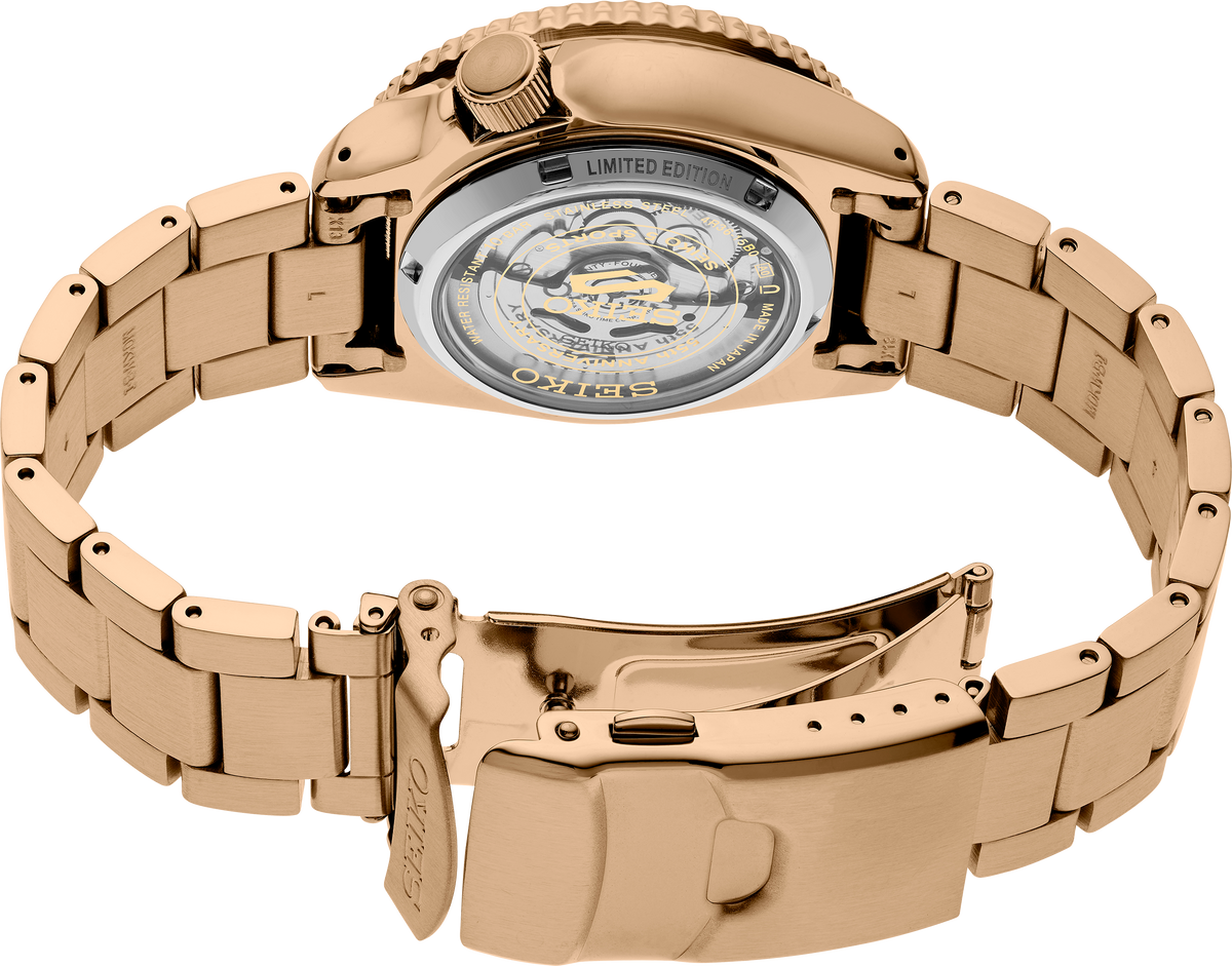 Campaña de personalización deportiva Seiko 5 Edición limitada