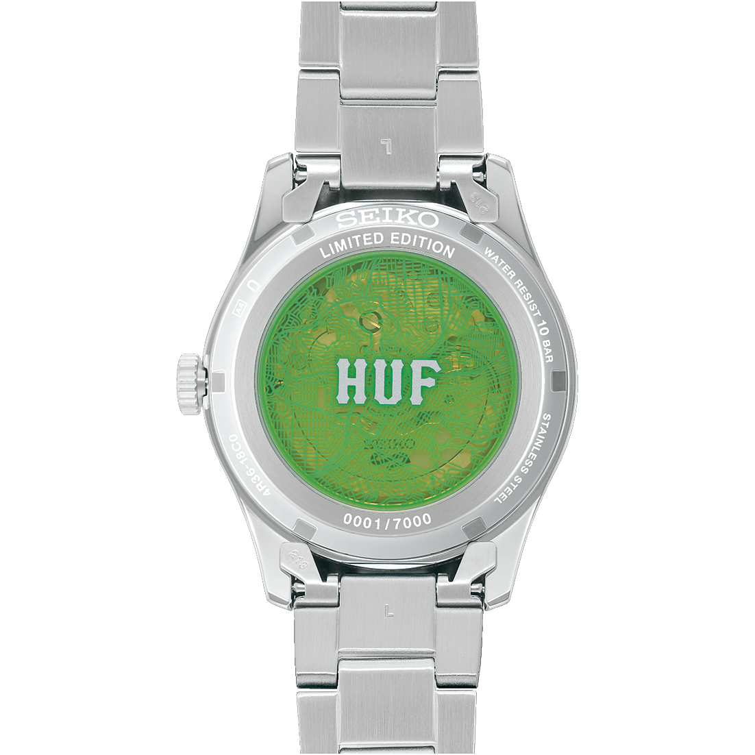 Seiko 5 Sports x HUF Limited Edition - SRPM09
