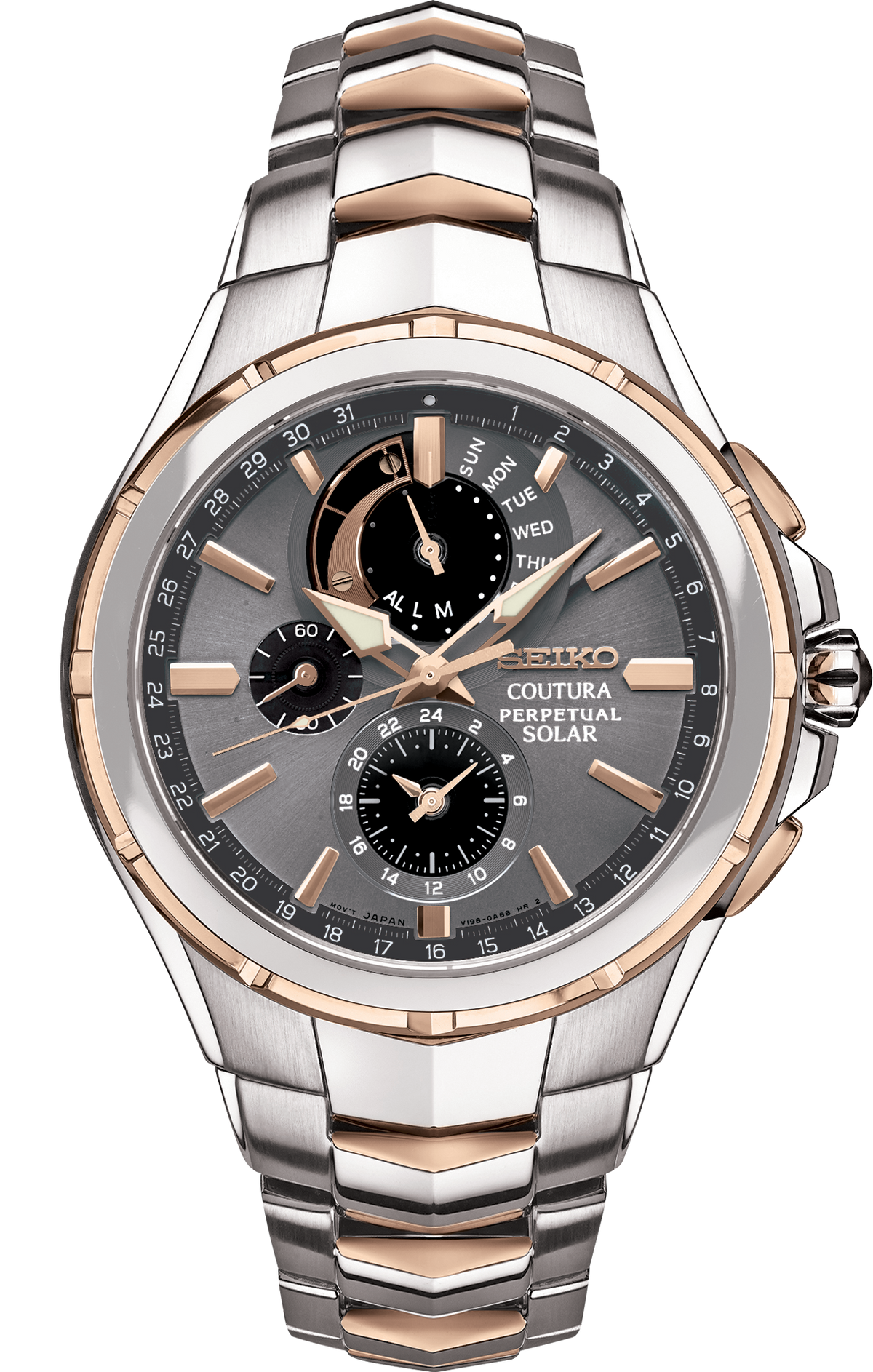 Cronógrafo perpetuo Seiko Coutura