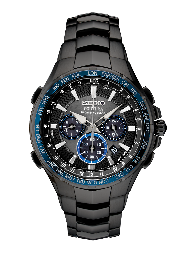 Seiko Coutura Radio Sync Solar Chronograph - SSG021
