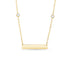 Signature Bar Choker Necklace 4.2g.