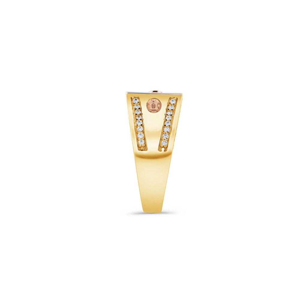 14K Gold Nail Piercing Ring