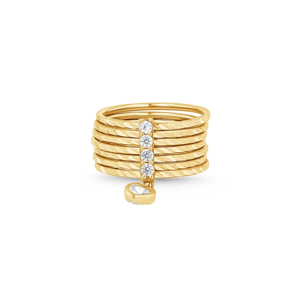 14K Gold Semenario Ring
