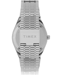 Reloj Timex Q de 36 mm con pulsera de acero inoxidable