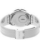 Reloj Timex Q de 36 mm con pulsera de acero inoxidable