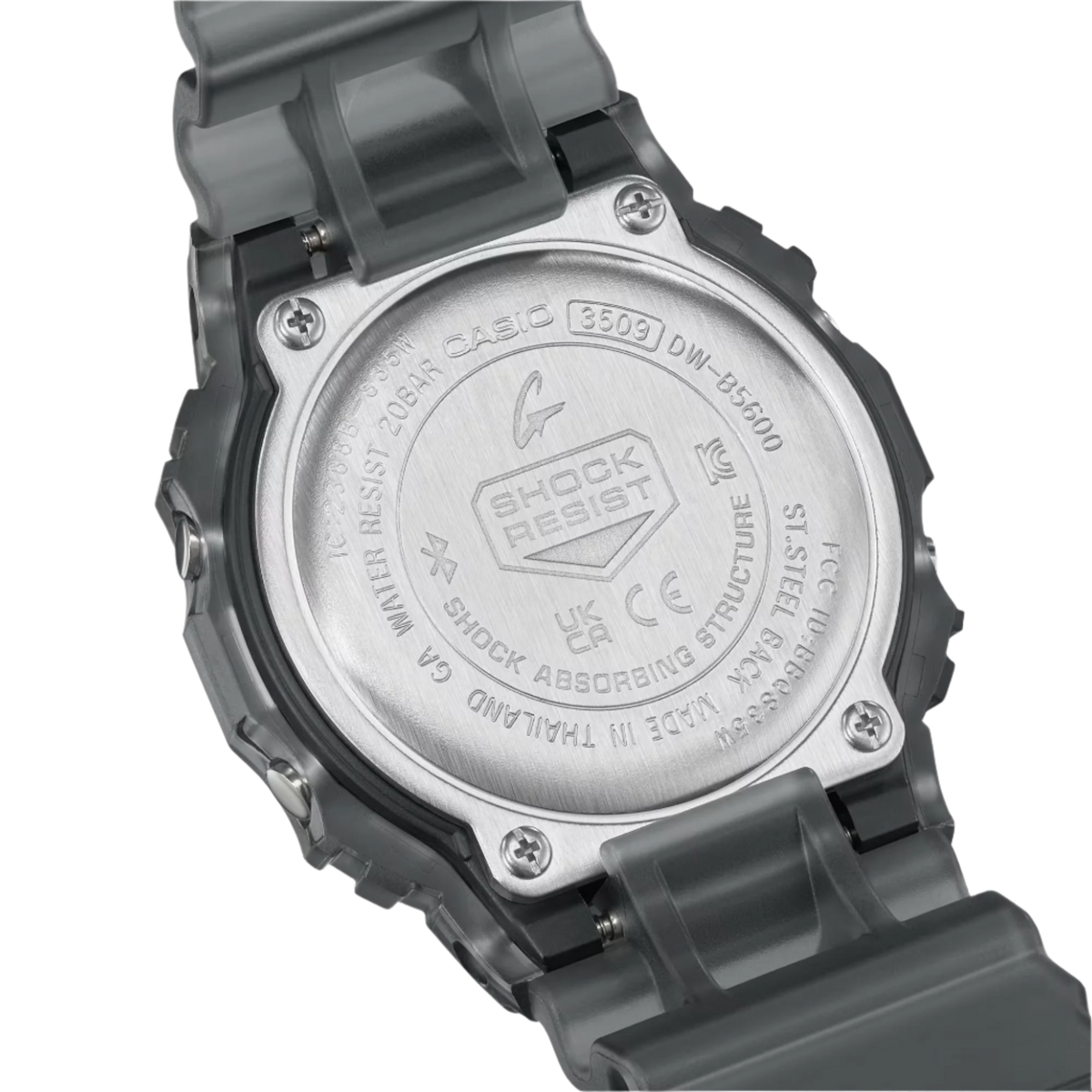 G-Shock Virtual World Ble en negro transparente y rojo - EDICIÓN LIMITADA