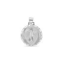 .925 Silver Double Sided Our Lady of Guadalupe and Crucifix Pendant [xs 1.6, s 3.3g, m 3.7g, L 4.9g, XL 9.3g, XXL 11.9g].