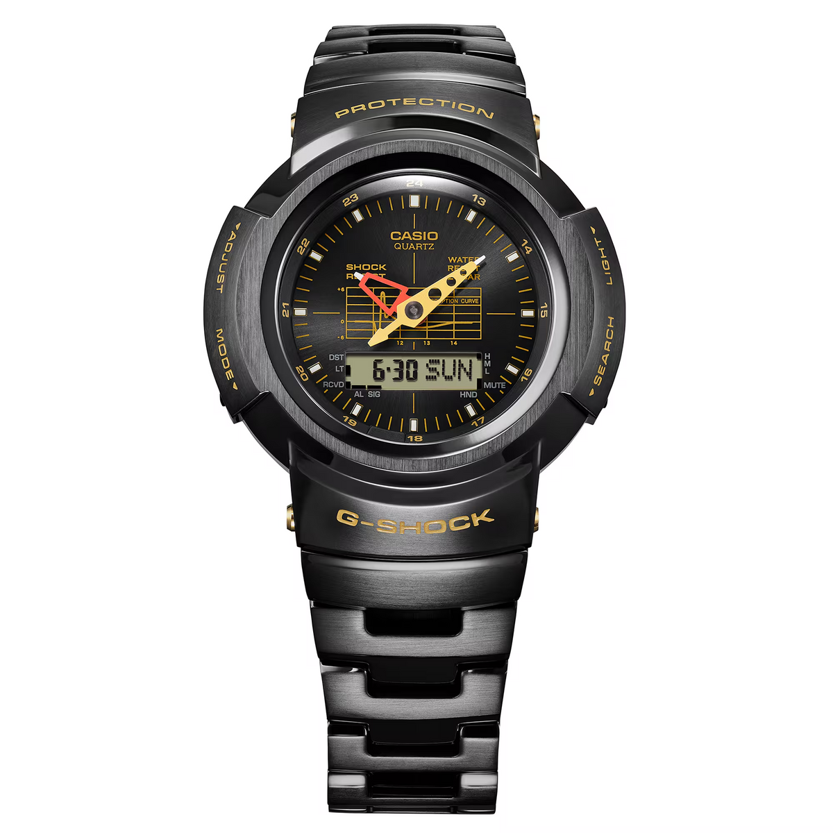 Premium G-Shock and PORTER collaboration watch combining luxury design with durable craftsmanship for stylish elegance.