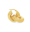 Chunky High Polish Hoop Earrings