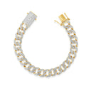 Pavé Diamond Cuban Chain Bracelet - 11mm - 4.25 CTW