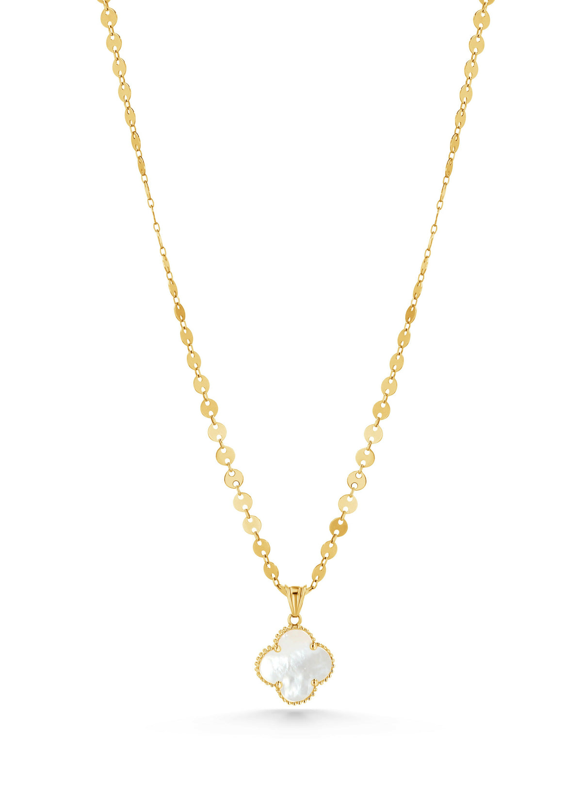 Charm de trébol de madreperla
