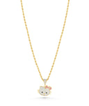 Charm pavé de Hello Kitty