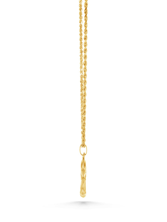 10K Gold Queen Nefertiti Pendant