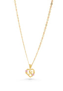Charm inicial de corazón