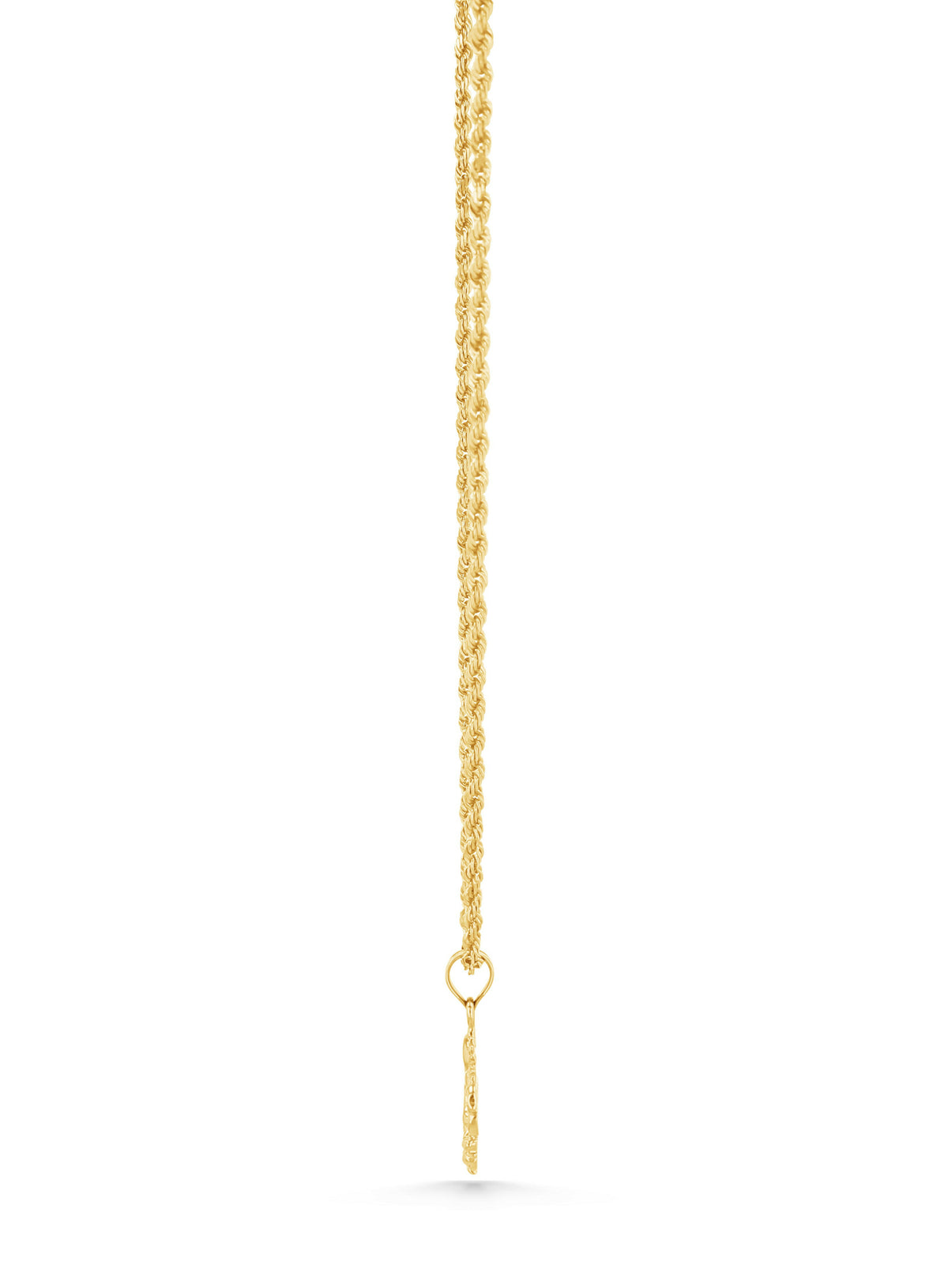 14K Gold Dragon Pendant