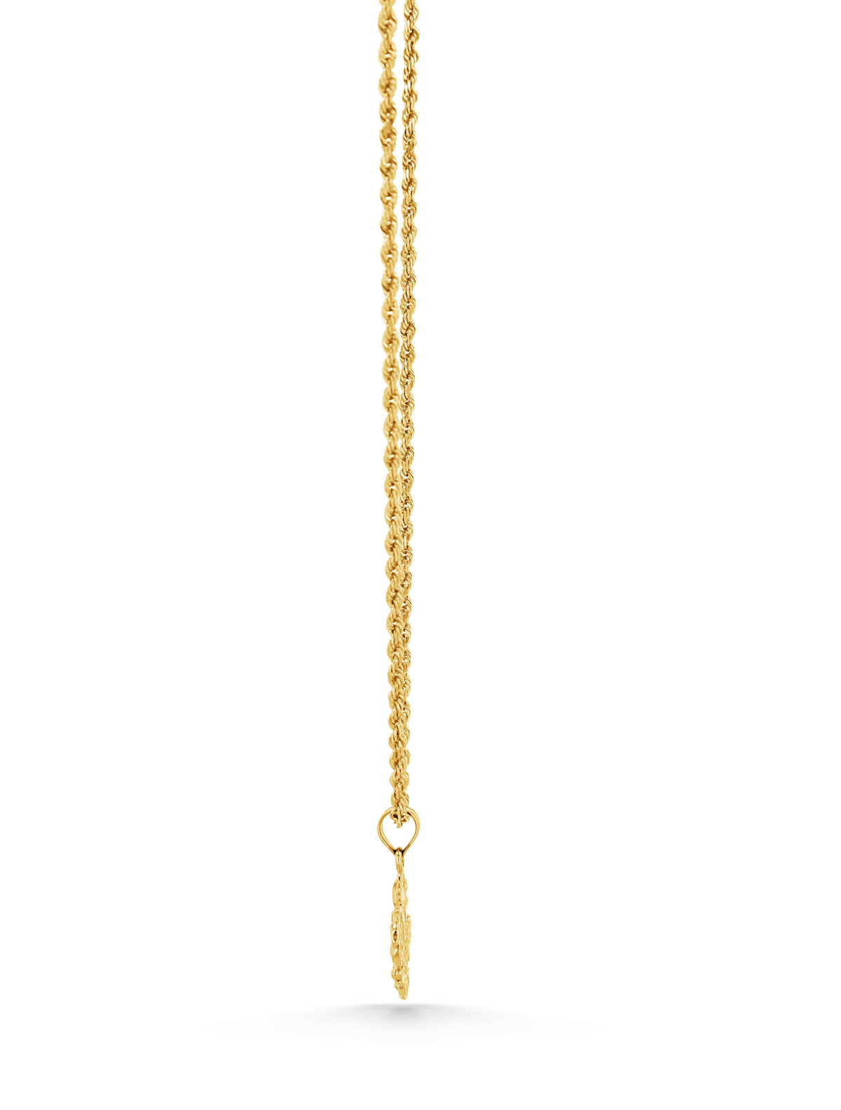 14K Gold Dragon Pendant