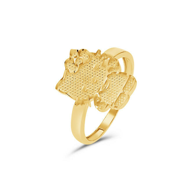 14K Gold Hello Kitty Full Body Ring