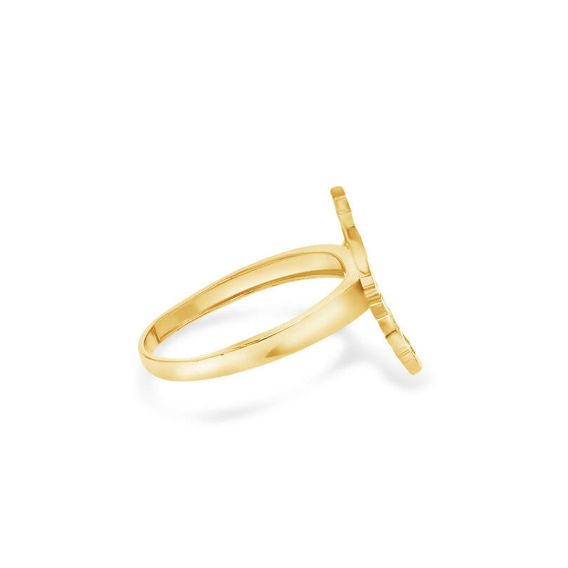 14K Gold Hello Kitty Full Body Ring