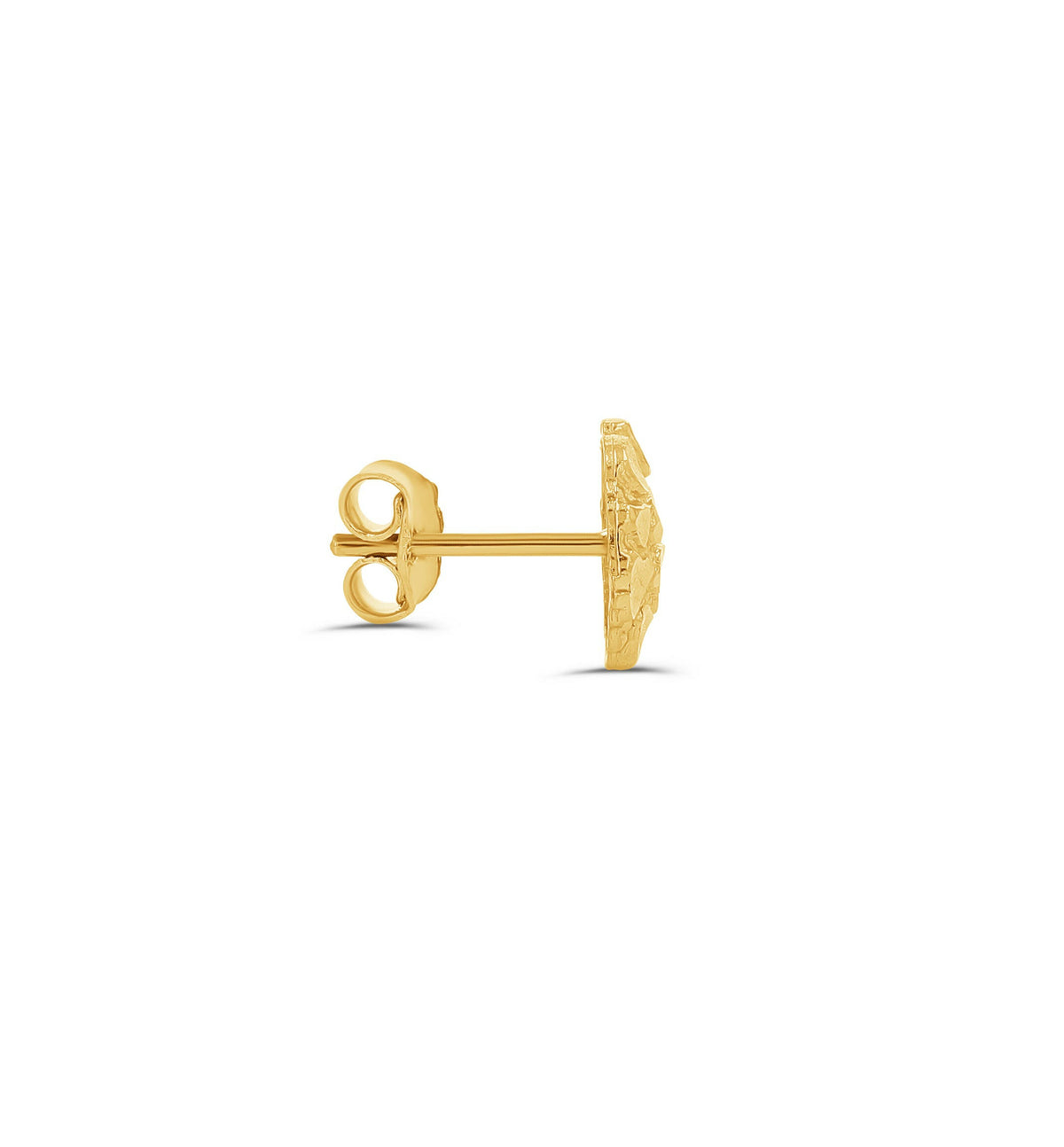 10K Gold Small Nugget Studs