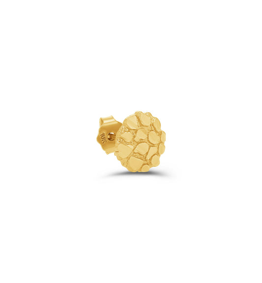 10K Gold Small Nugget Studs