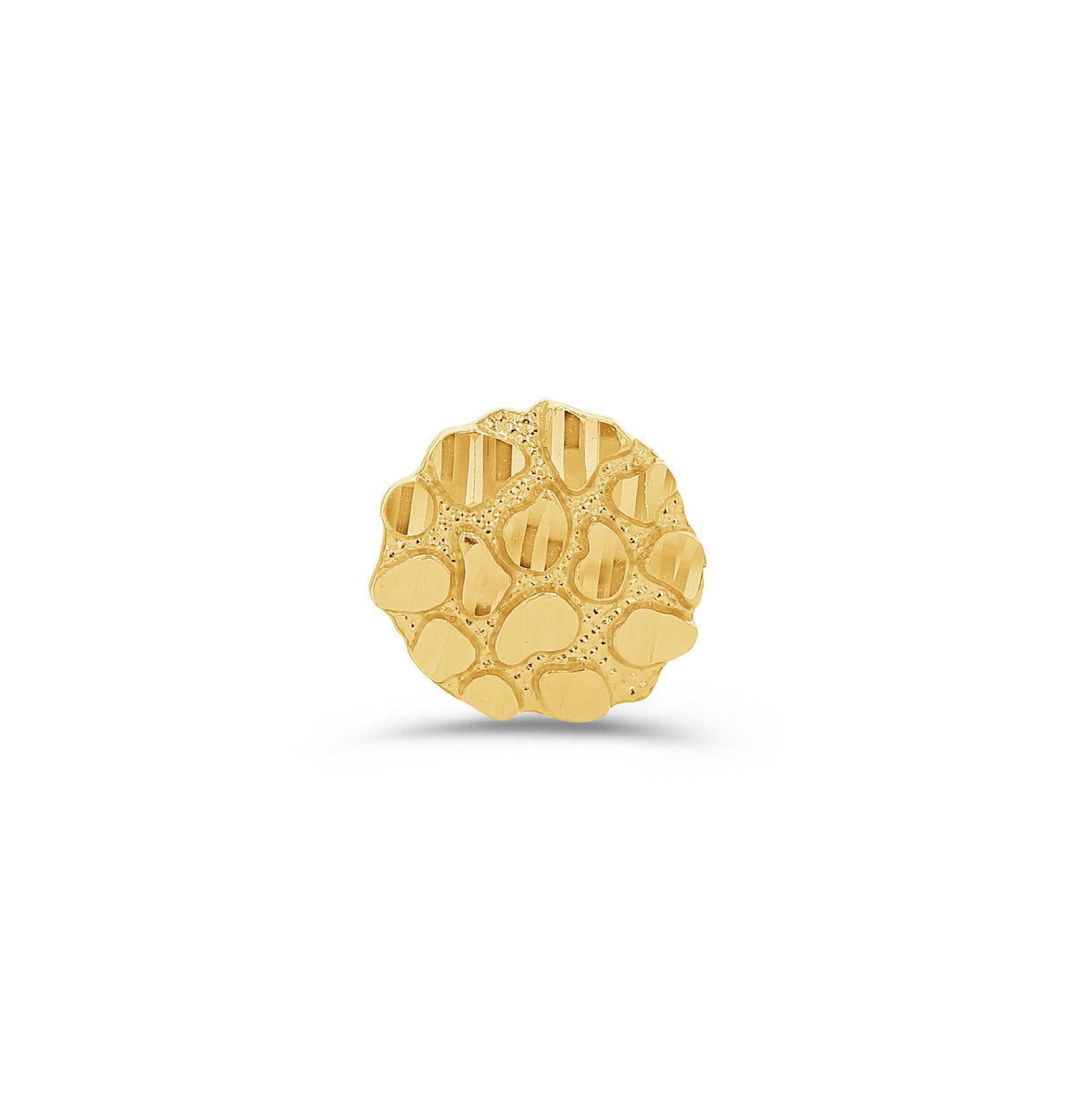 10K Gold XL Nugget Studs