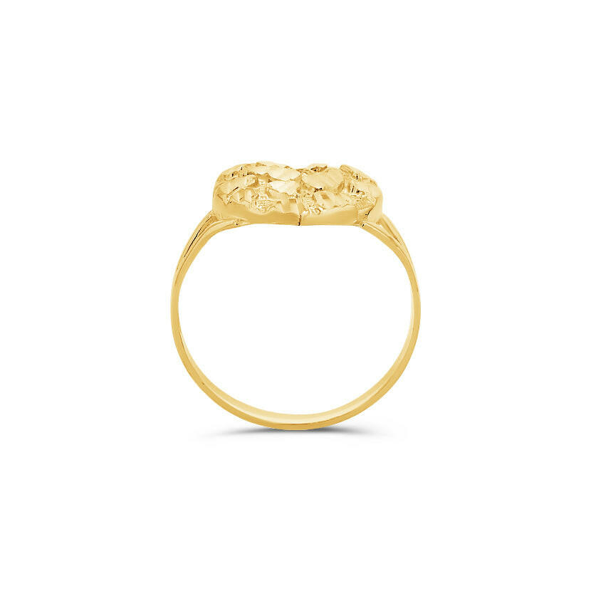 Nugget Heart Ring