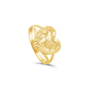 Anillo de corazón de pepita
