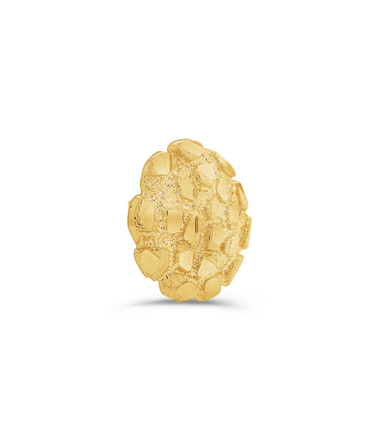 10K Gold 3XL Nugget Studs