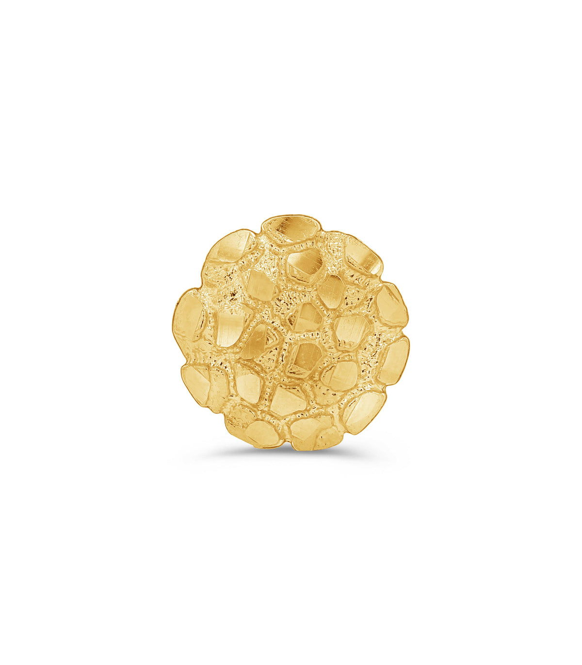 10K Gold 3XL Nugget Studs