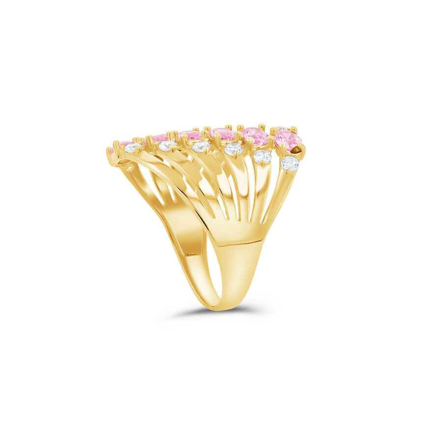 14K Gold Mother's 6-Child Cocktail Ring