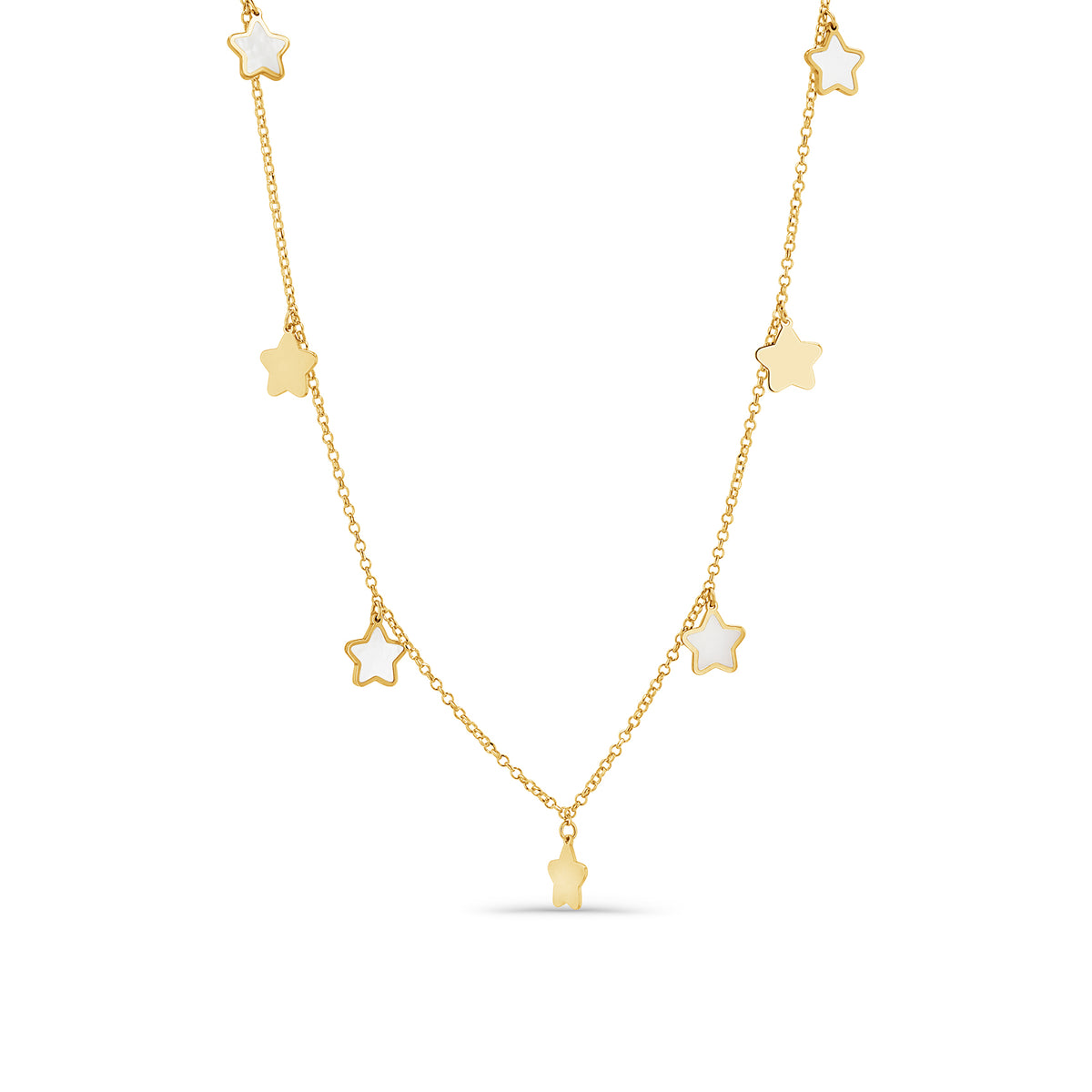 Opal Star Choker Necklace
