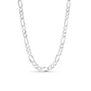 .925 Silver Solid Figaro Chain