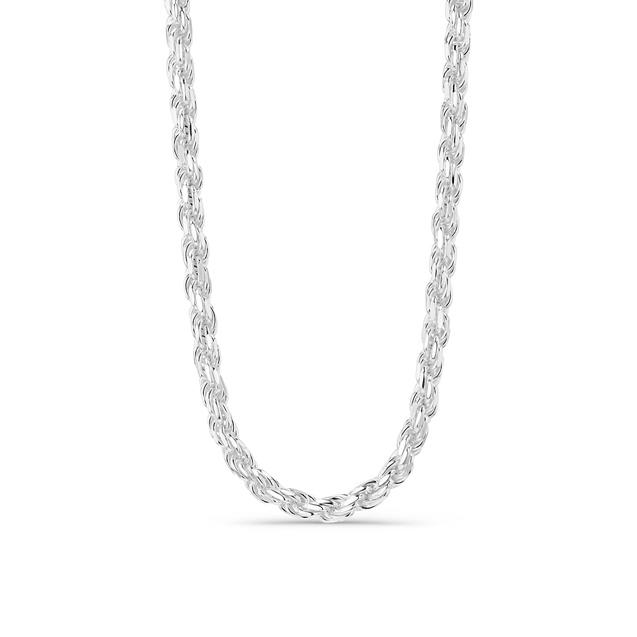 .925 Silver Solid Rope Chain